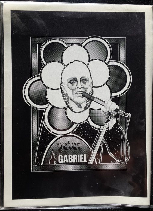 Peter gabriel poster for sale  