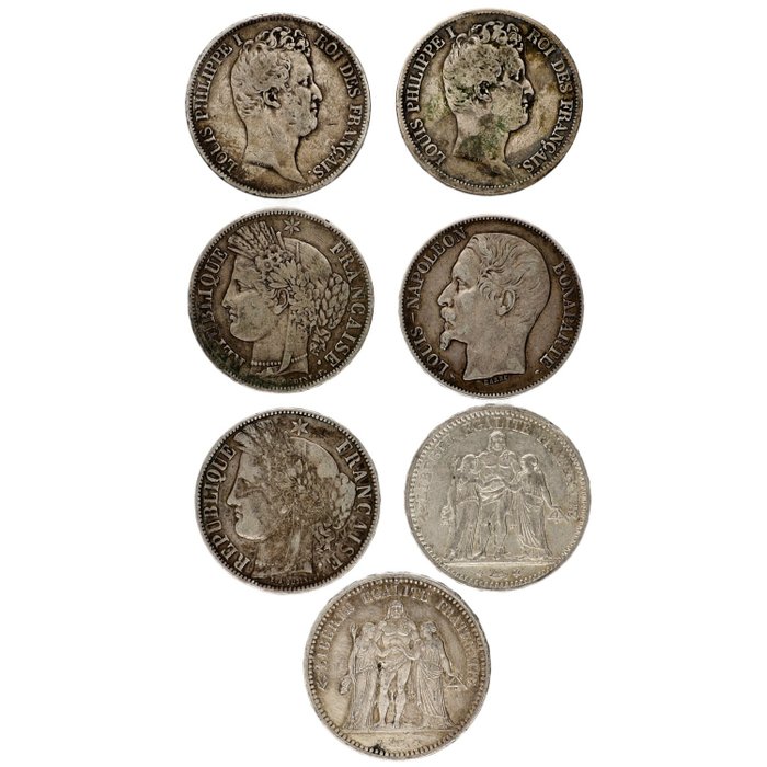 Francs 1831 1873 d'occasion  