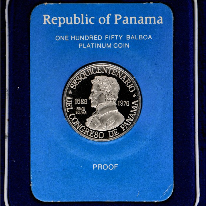 Panama. 150 balboas usato  