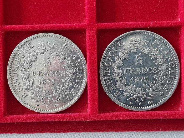 Third republic francs for sale  