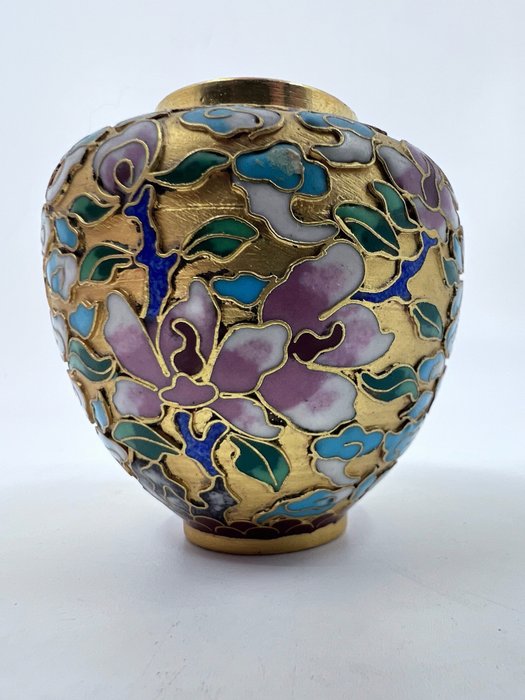 Vase earthenware cloissoné for sale  