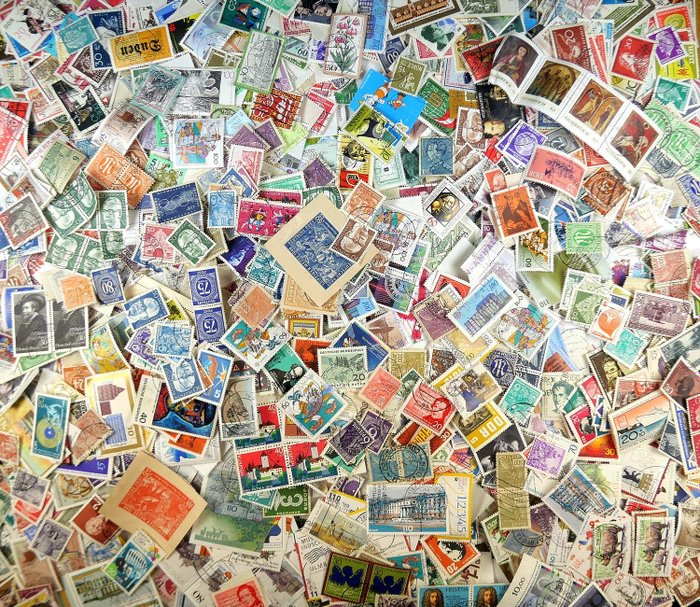 Thousands worldwide stamps for sale  