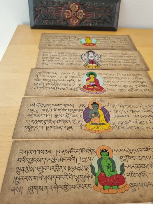 Antique nepalese sanskrit for sale  