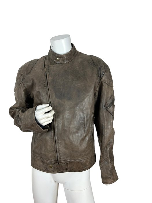 Belstaff leather jacket usato  