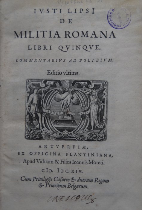 Lipsius militia romana usato  