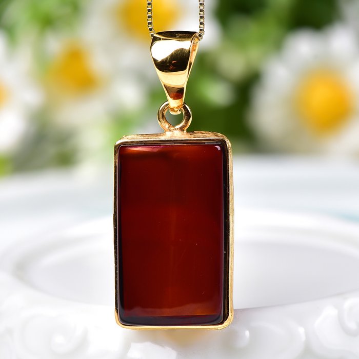 Natural amber pendant for sale  