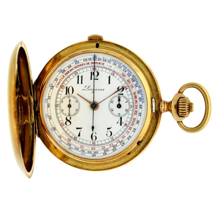 Longines 18k chronograph for sale  