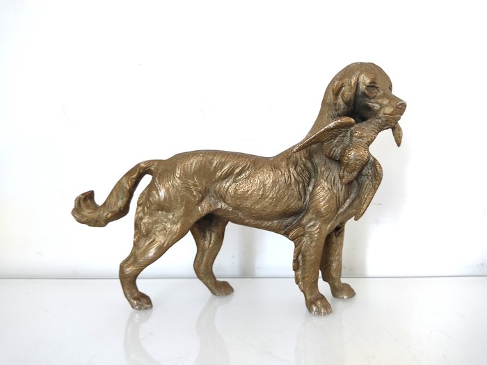 Sculpture chien chasse d'occasion  