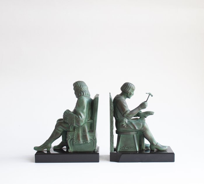 Max verrier bookends for sale  