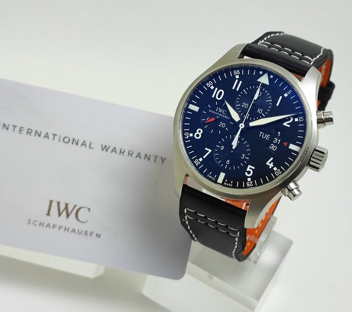 Iwc pilot chronograph for sale  