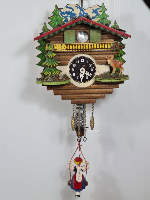 Cuckoo clock painted for sale  