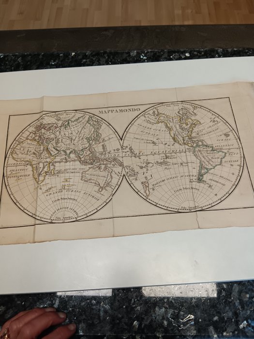 Globe map world usato  