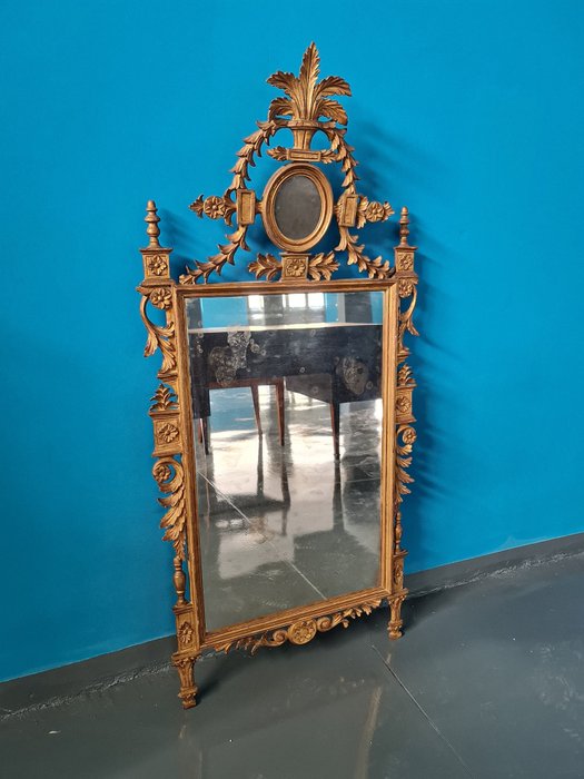 Wall mirror wood for sale  