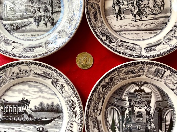 Lot plates medal for sale  