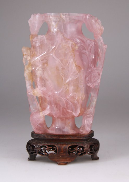 Chinese carved quartz d'occasion  