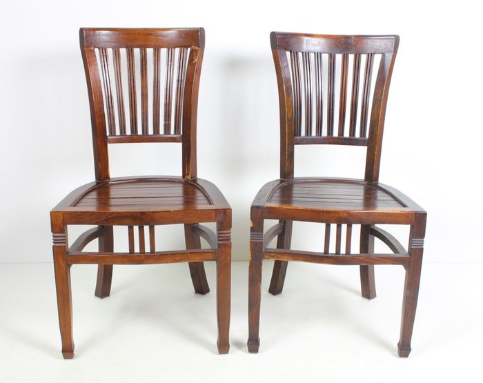 Chair wood two for sale  