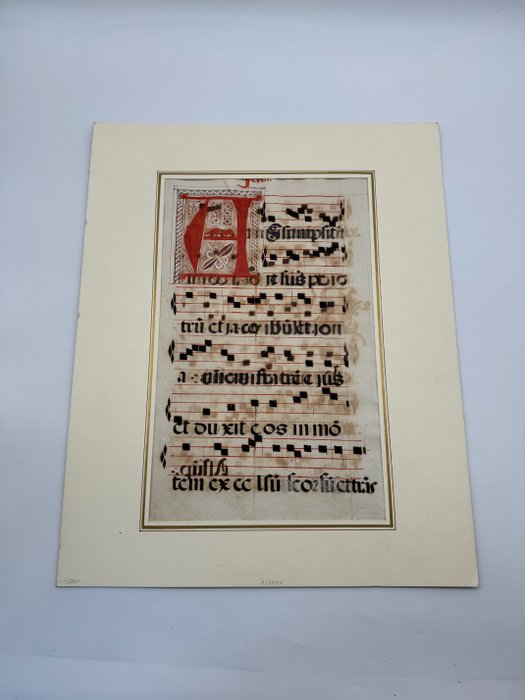 Script unknown antiphonary for sale  