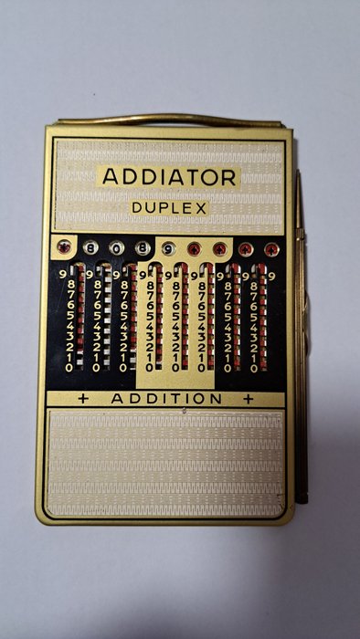 Duplex addiator calculator usato  