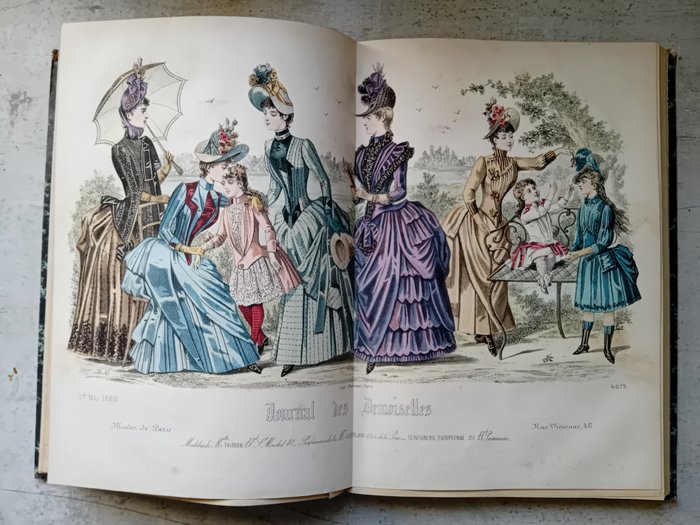 Journal demoiselles 1888 d'occasion  