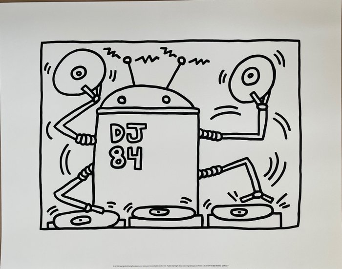 Keith haring 1983 for sale  