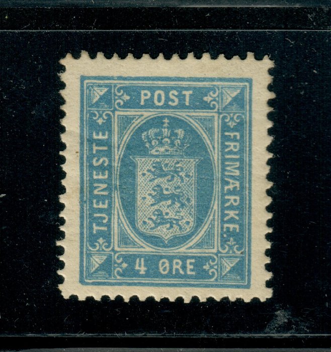 Denmark 1875 official for sale  