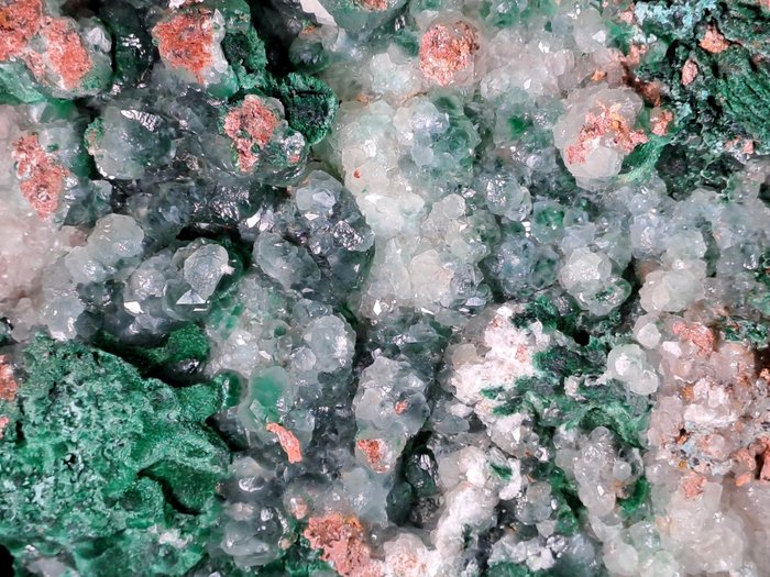 Calcite malachite crystals for sale  