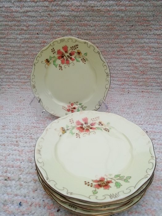 Zsolnay plate butterfly for sale  