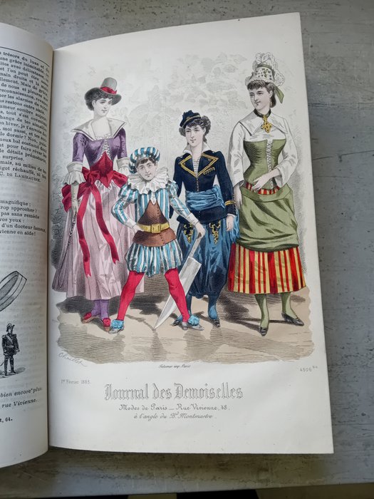 Journal demoiselles 1885 d'occasion  