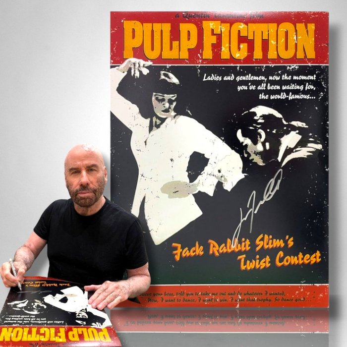 Pulp fiction signed for sale  