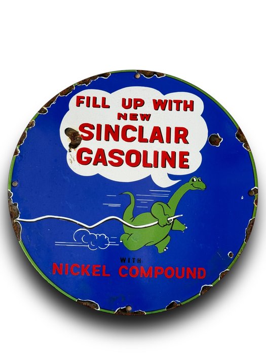 Sign sinclair gasoline for sale  