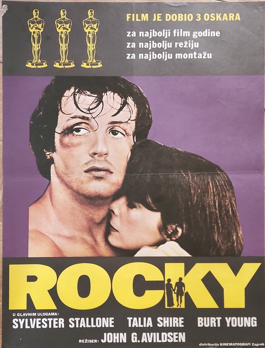 Poster rocky 1976 for sale  