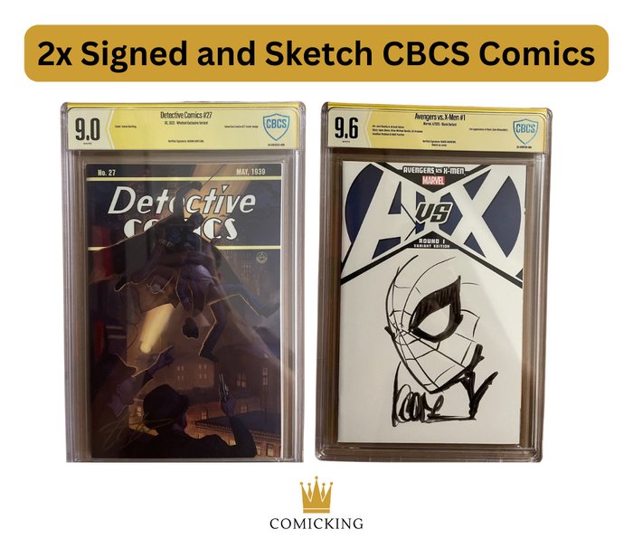 Signed sketch cbcs for sale  