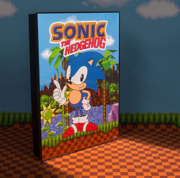 Lampada poster sonic for sale  