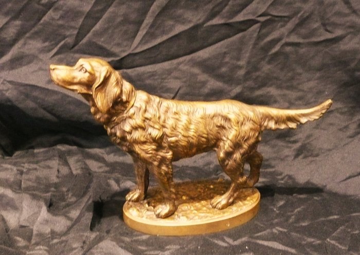 Carving chien chasse d'occasion  