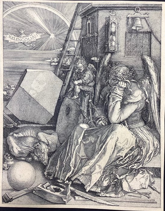 Albrecht dürer melencolia usato  
