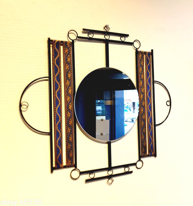 Mirror black lacquered for sale  