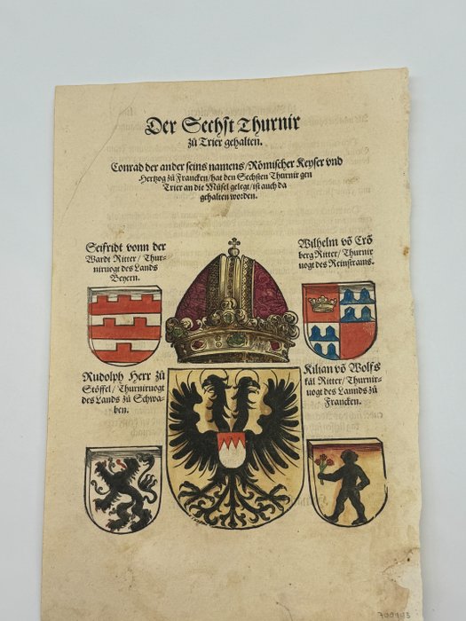 Georg rüxner heraldry usato  