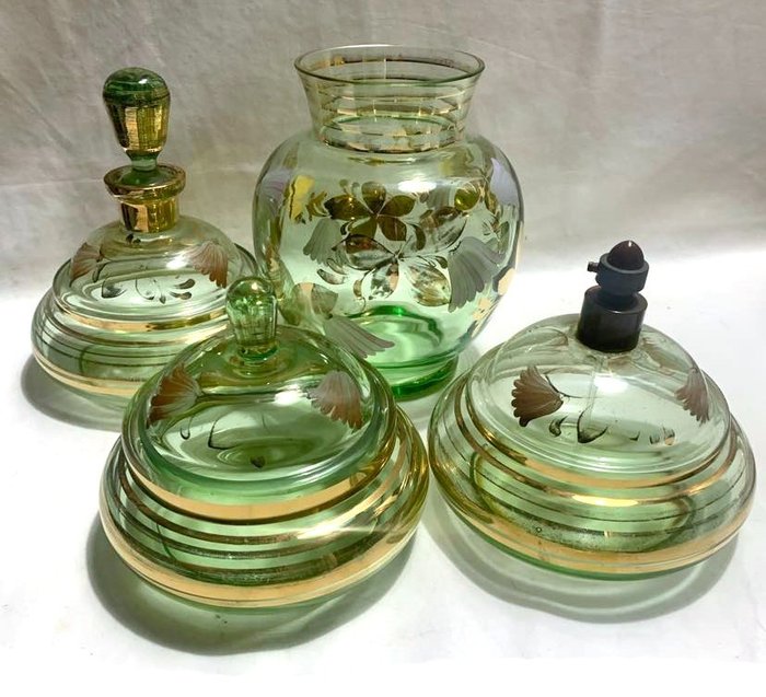Vase booms glass for sale  