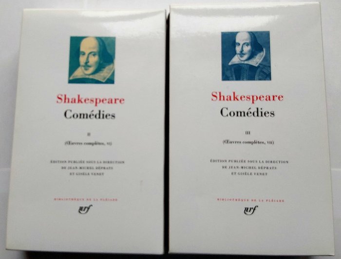 Shakespeare comédies tomes for sale  