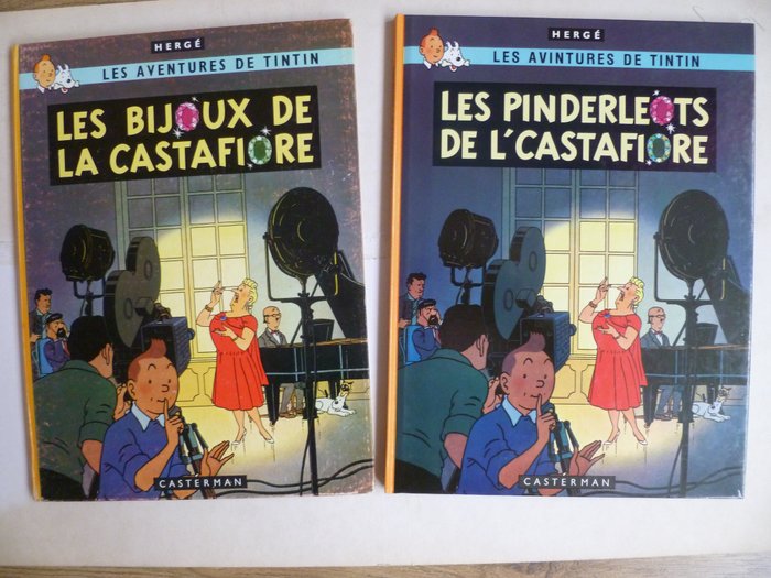 Tintin bijoux castafiore d'occasion  