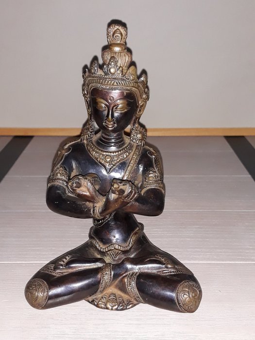 Bouddha vajradhara patinated d'occasion  