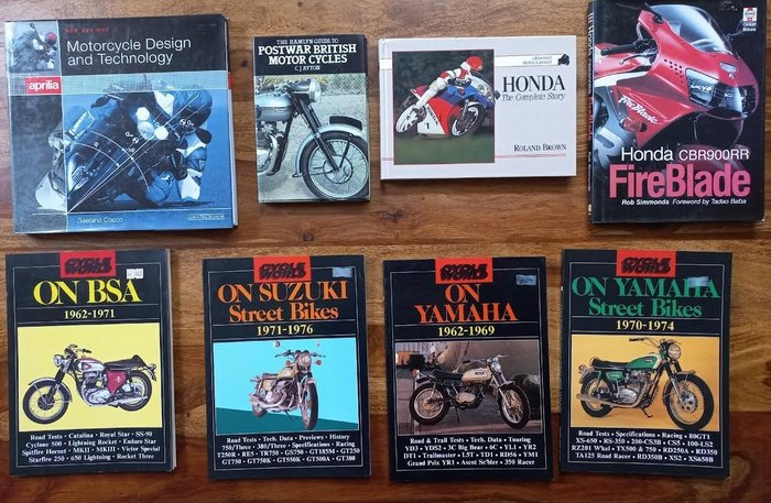 Book lot motobilia for sale  