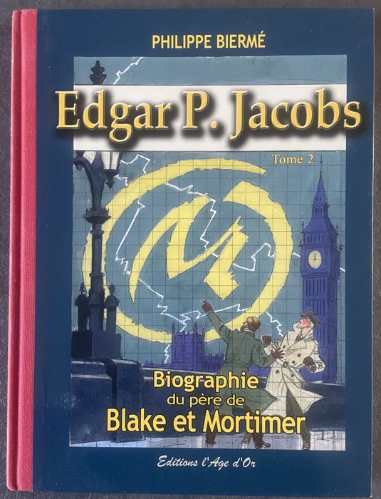 Edgar jacobs biographie for sale  
