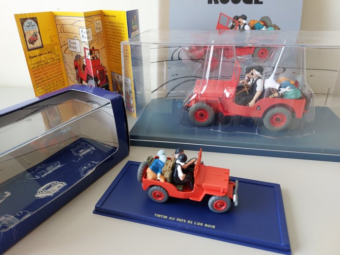 Tintin voiture jeep d'occasion  