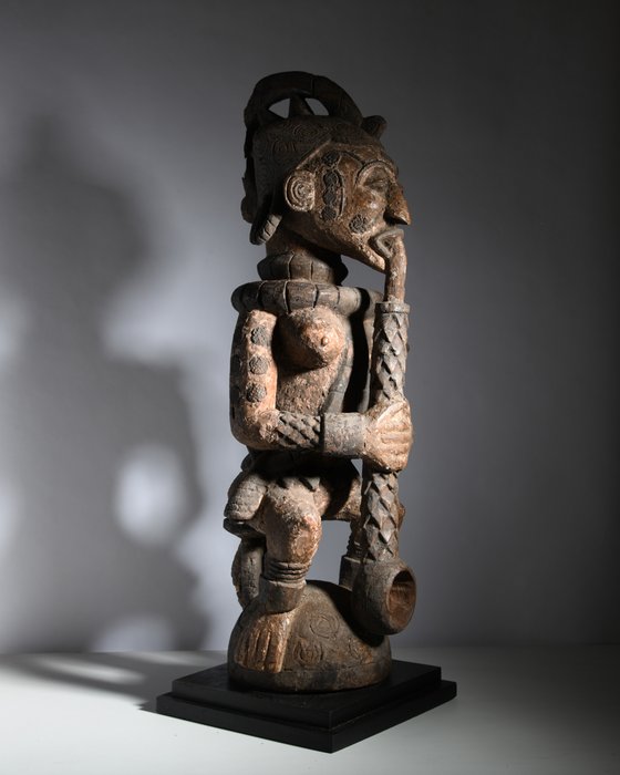 Sculpture ikenga igbo d'occasion  