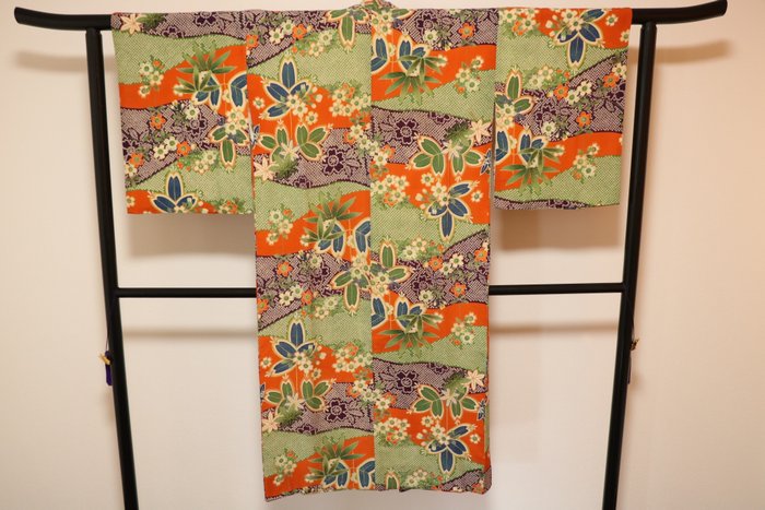 Kimono silk japan usato  