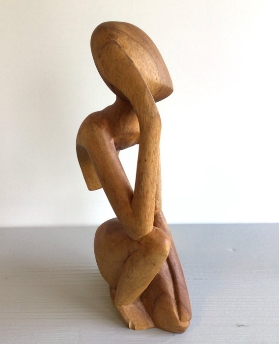Sculpture denkende mens for sale  