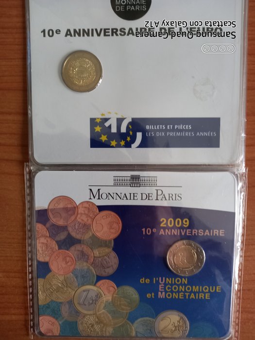 France. euro 2009 usato  