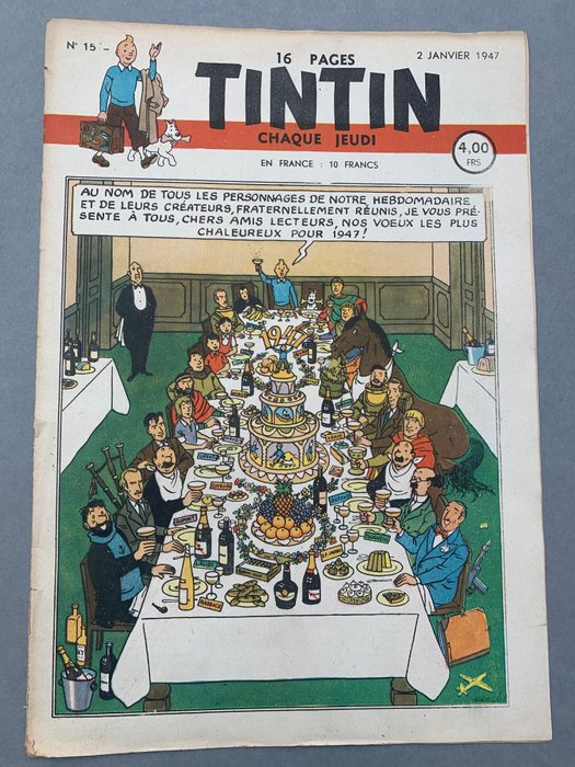 Journal tintin fascicule d'occasion  