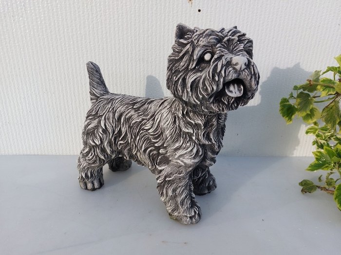 Statue yorkshire terrier usato  
